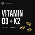Vitamin D3 + K2 2000IU/50MCG
